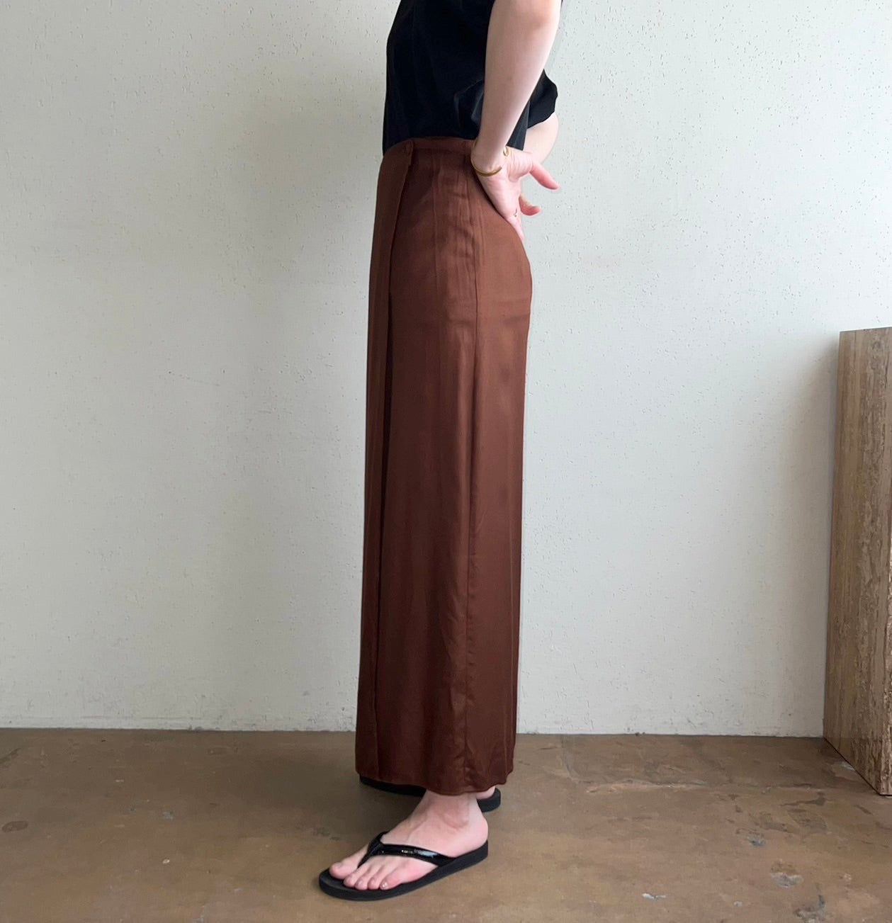 90s Rayon Skirt