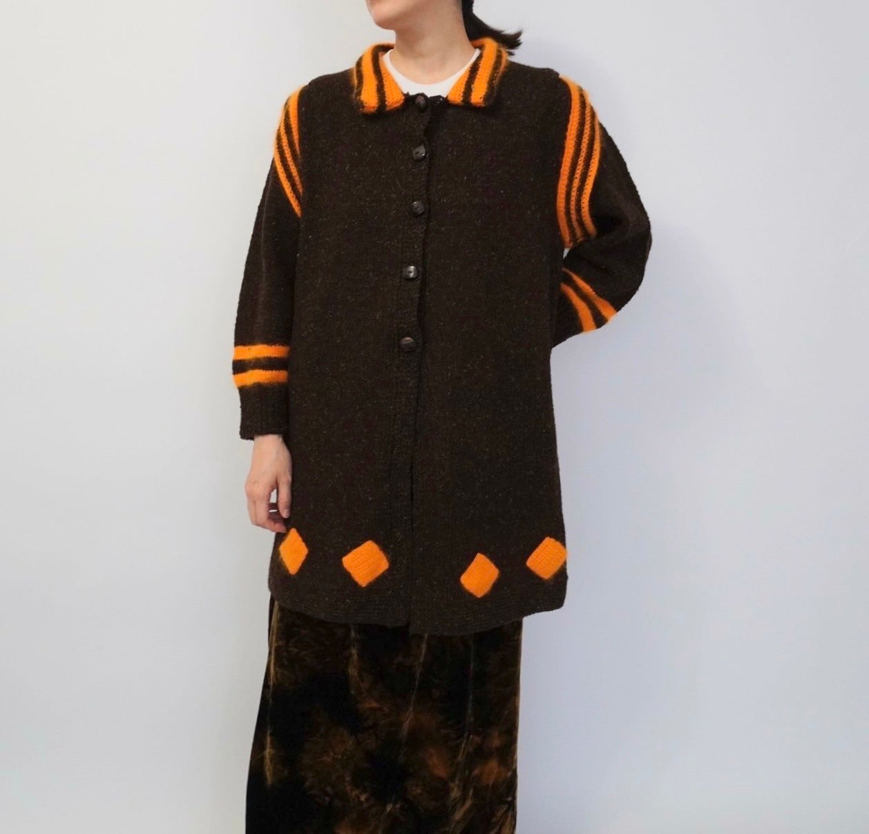 80s Design Knit Jacket