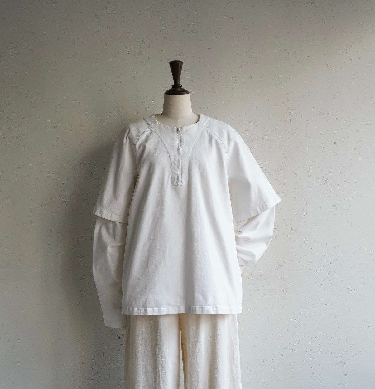 Zip Design Top Made in Italy