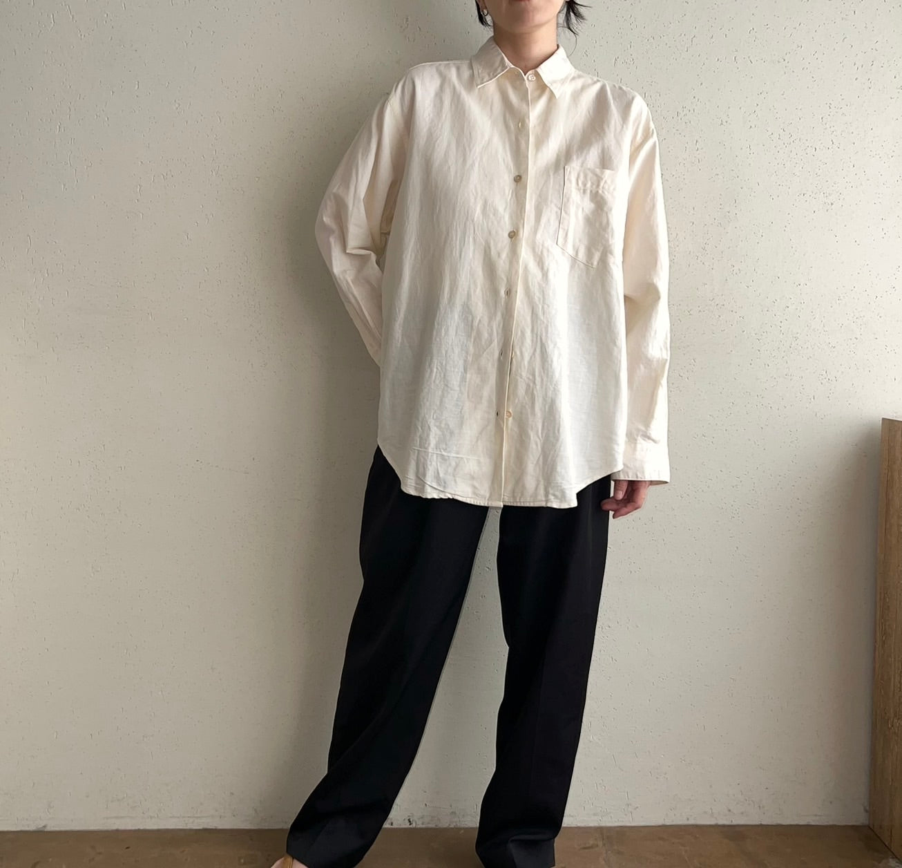 90s "Calvin Klein Sport" Linen Shirt