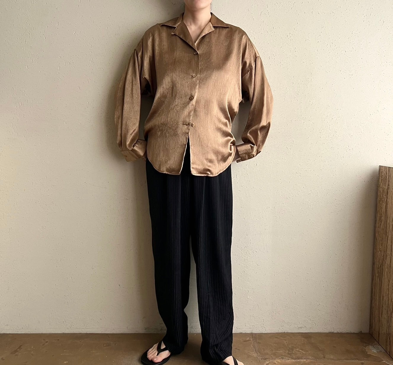 80s Shiny Shirt Made in USA