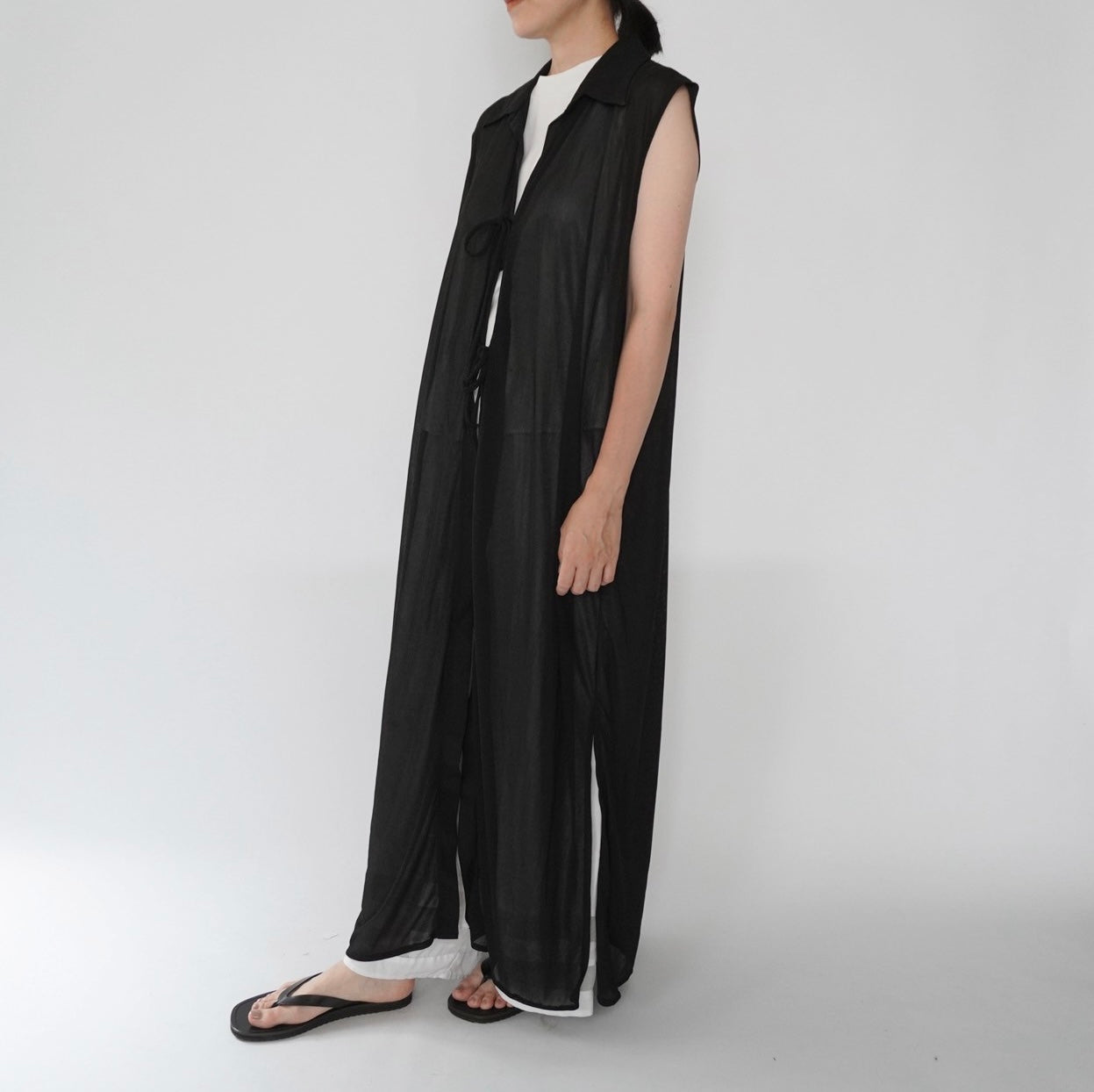 90s Sheer Maxi Robe