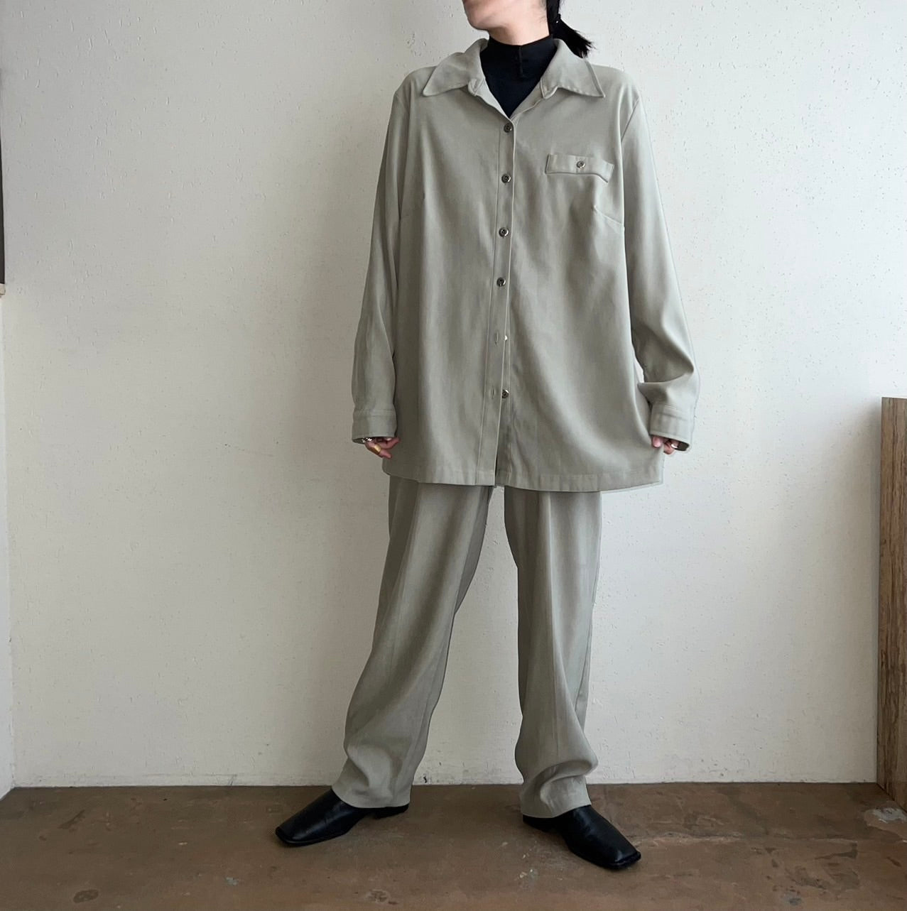 90s Light Green Two-Piece