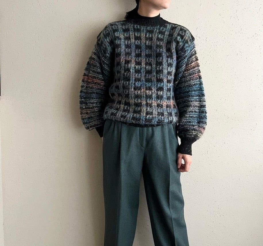 80s Mohair Mix Knit Made in Italy