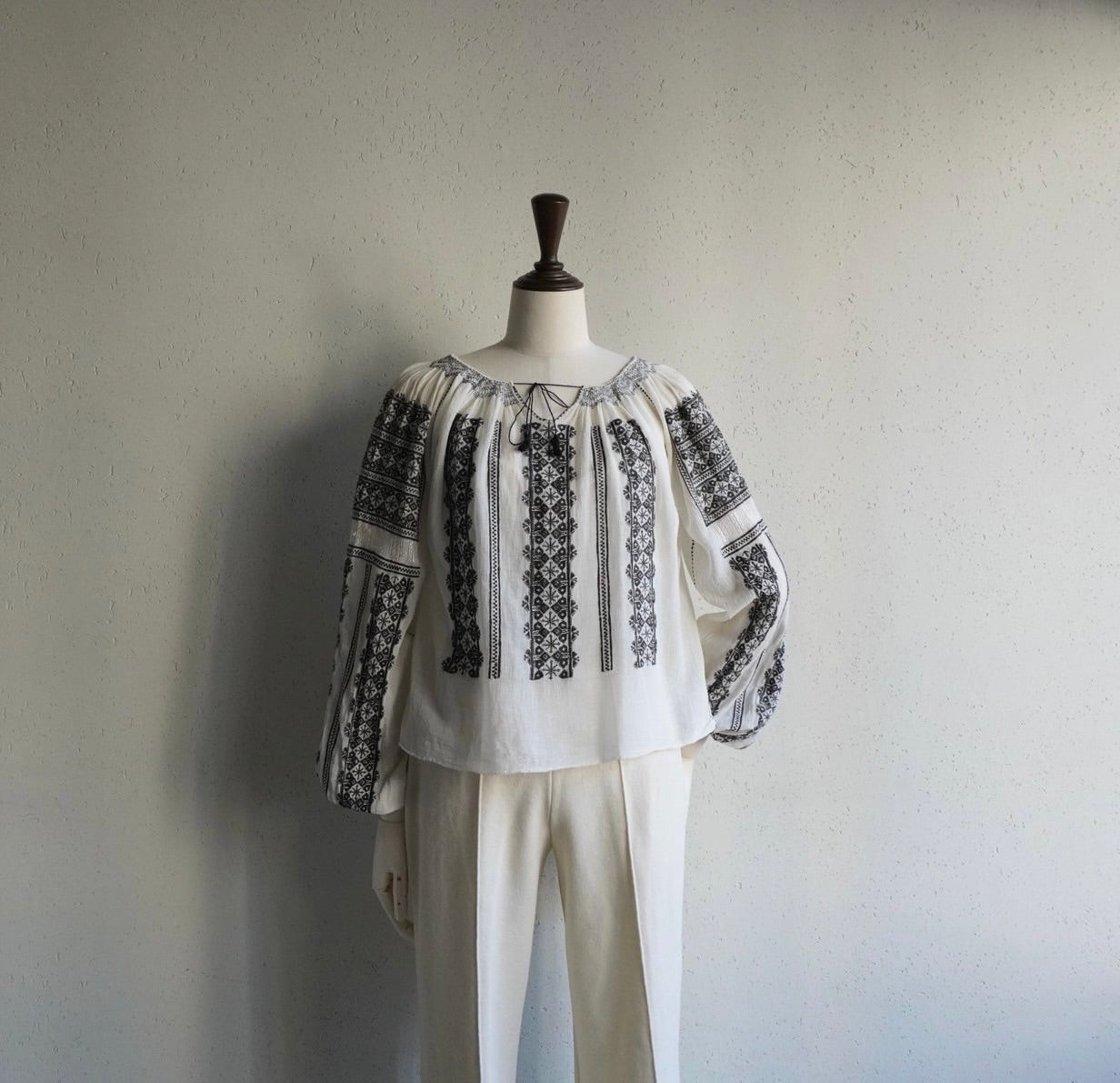 40s Romanian Embroidery Tunic
