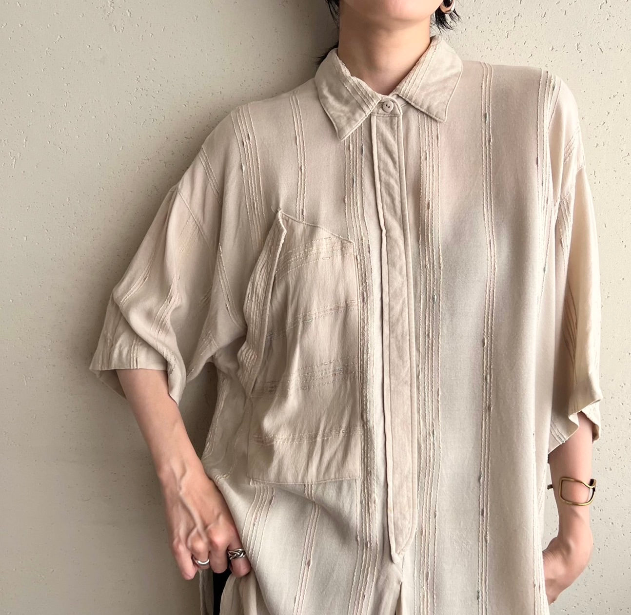 90s Pullover Shirt Made in USA