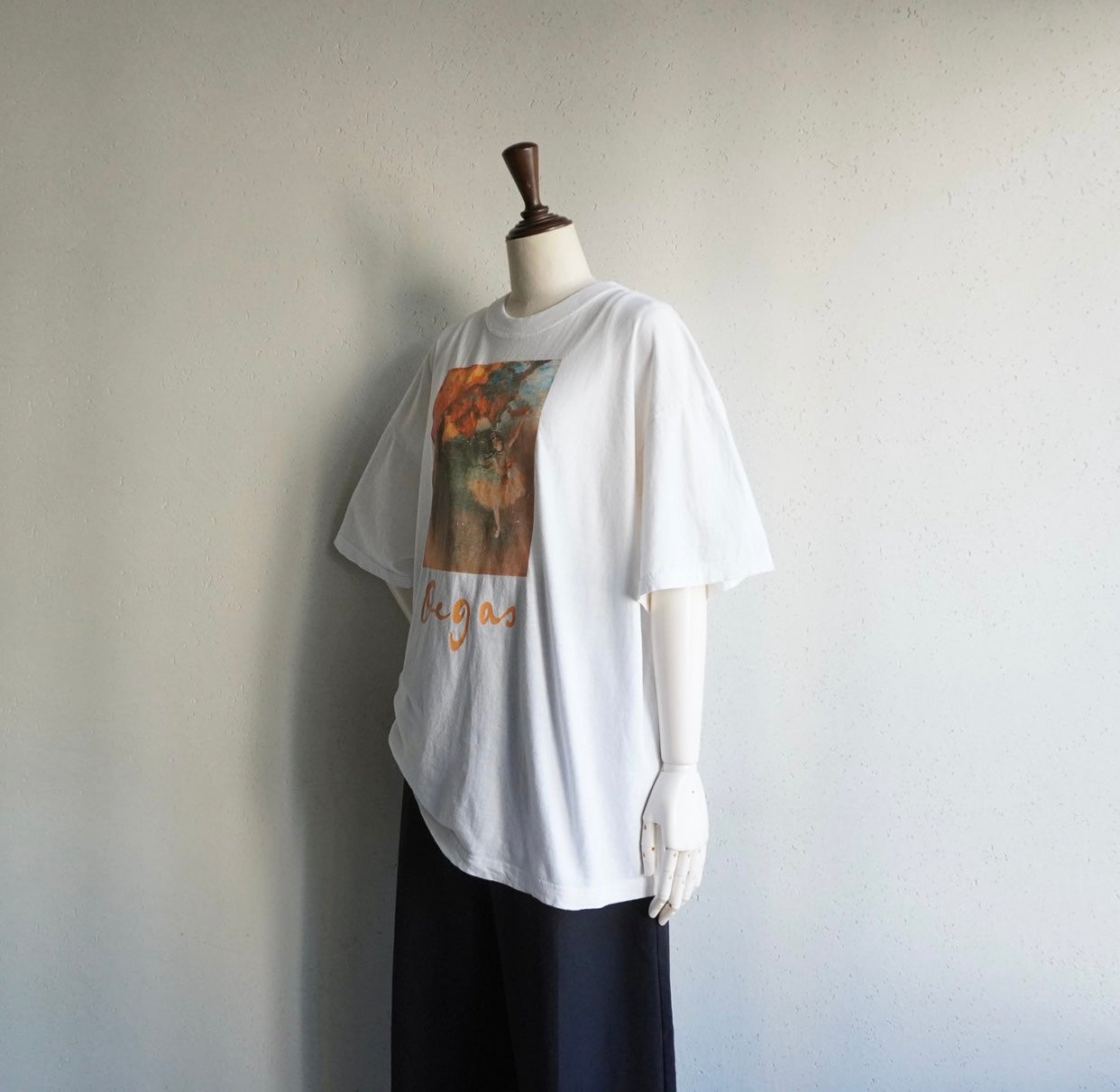 90s 00s "Edgar Degas " Printed T-shirt