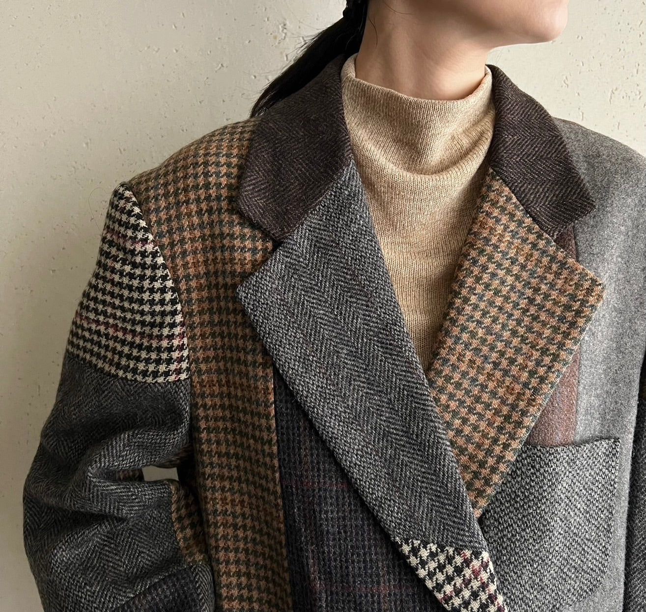 90s Patchwork Jacket