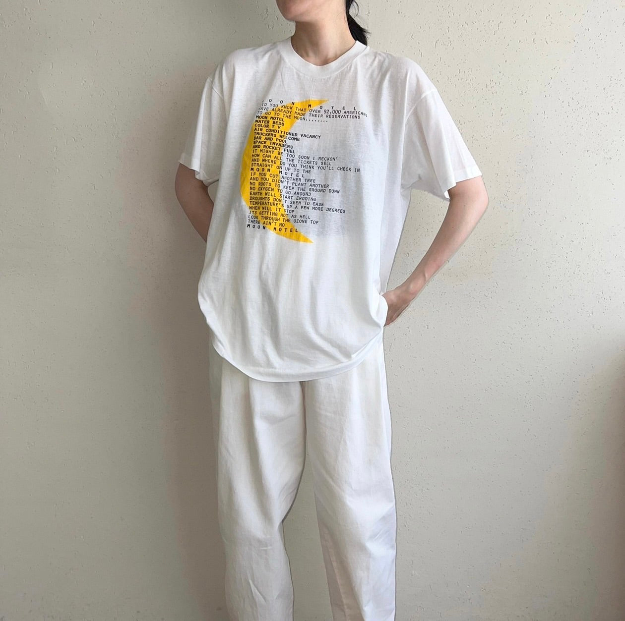 80s Printed T-shirt Made in USA