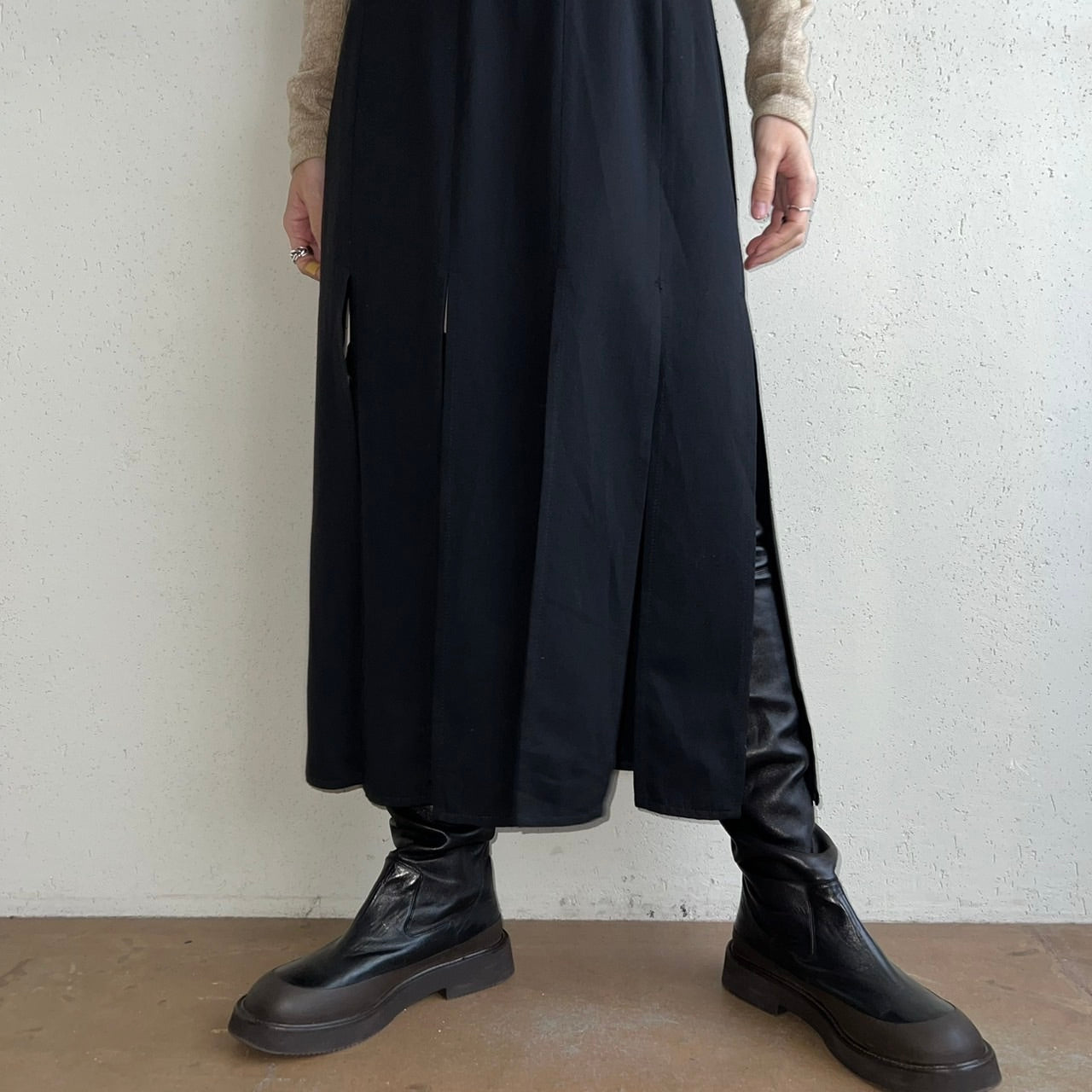 90s EURO Slit Design Skirt