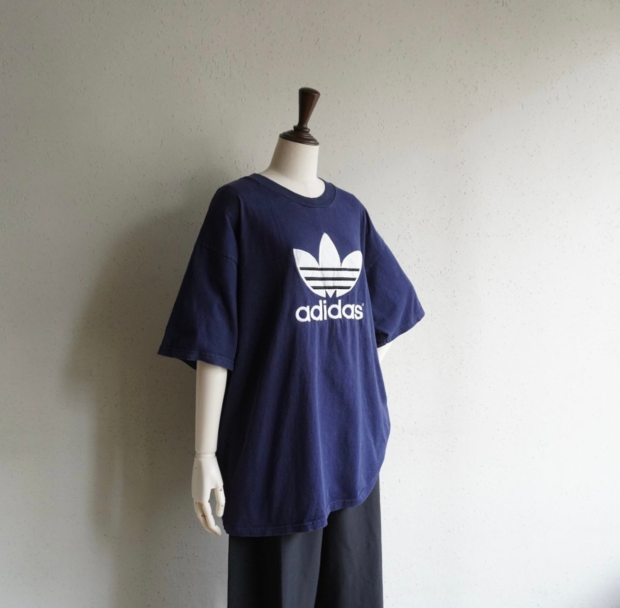 90s "adidas" T-shirt Made in USA
