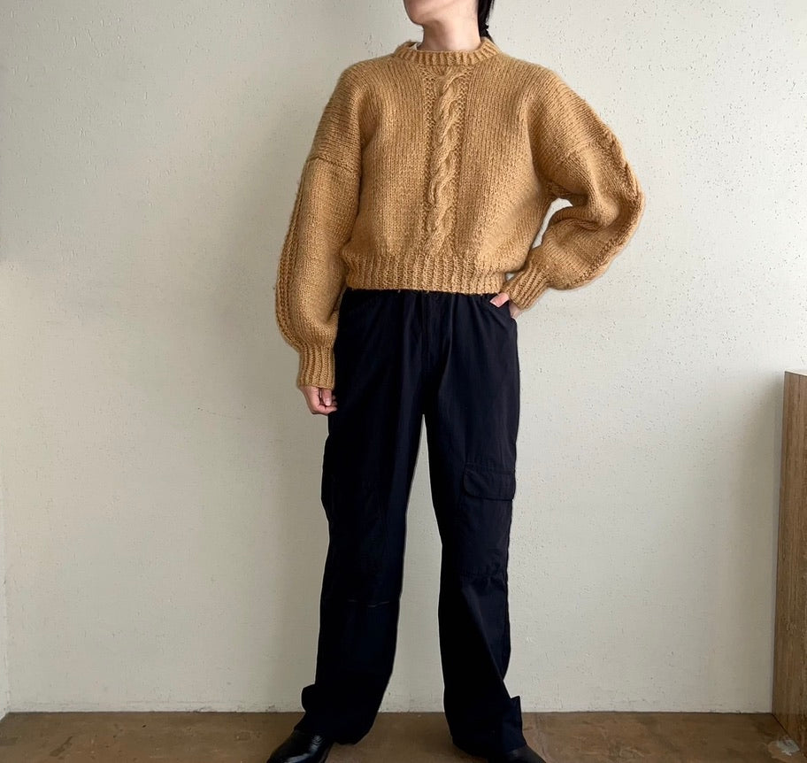 80s Cropped Knit