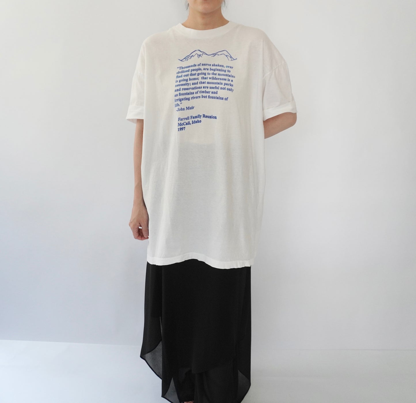 90s Printed T-shirt Made in USA