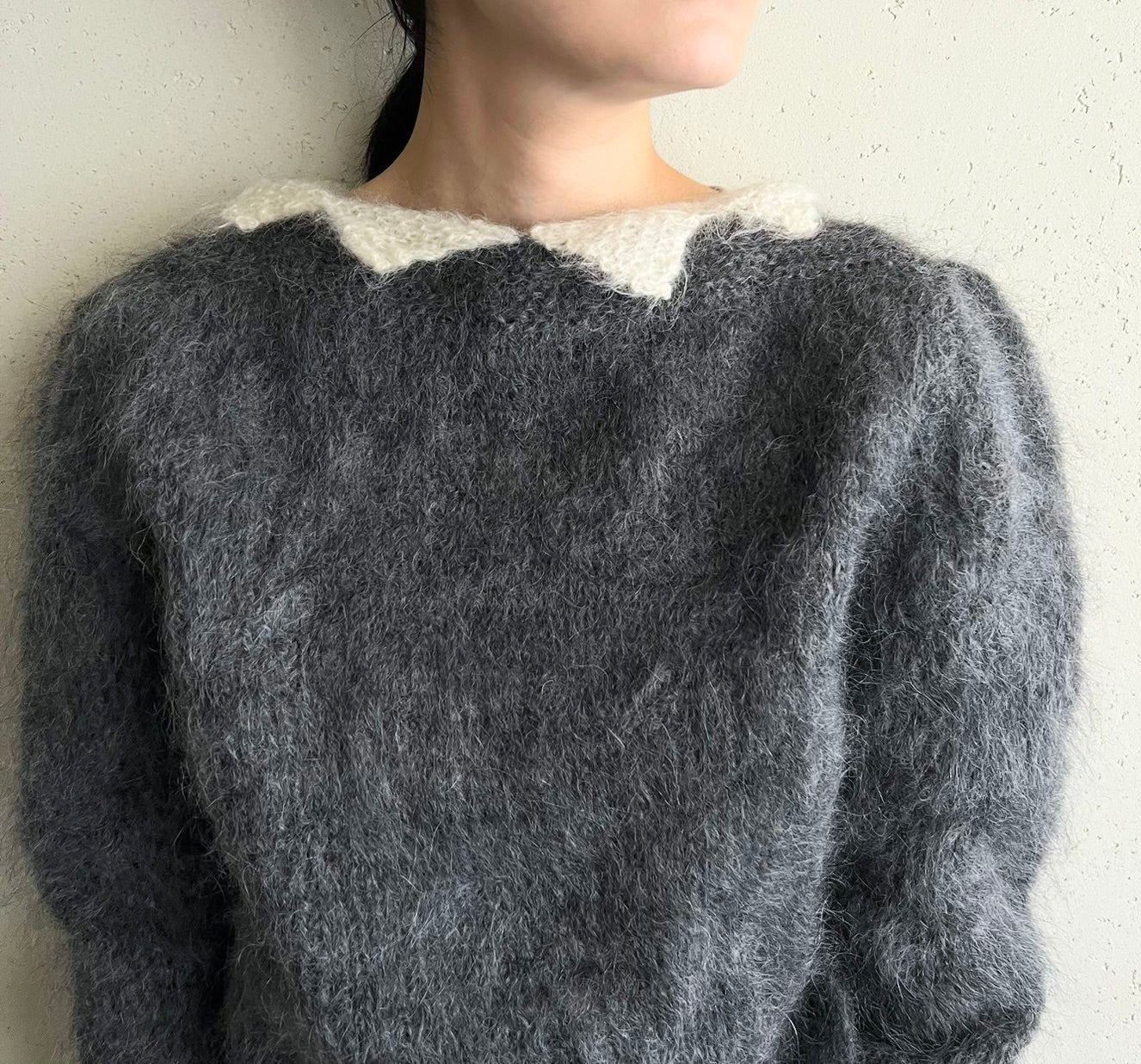 80s Design Hand Knit