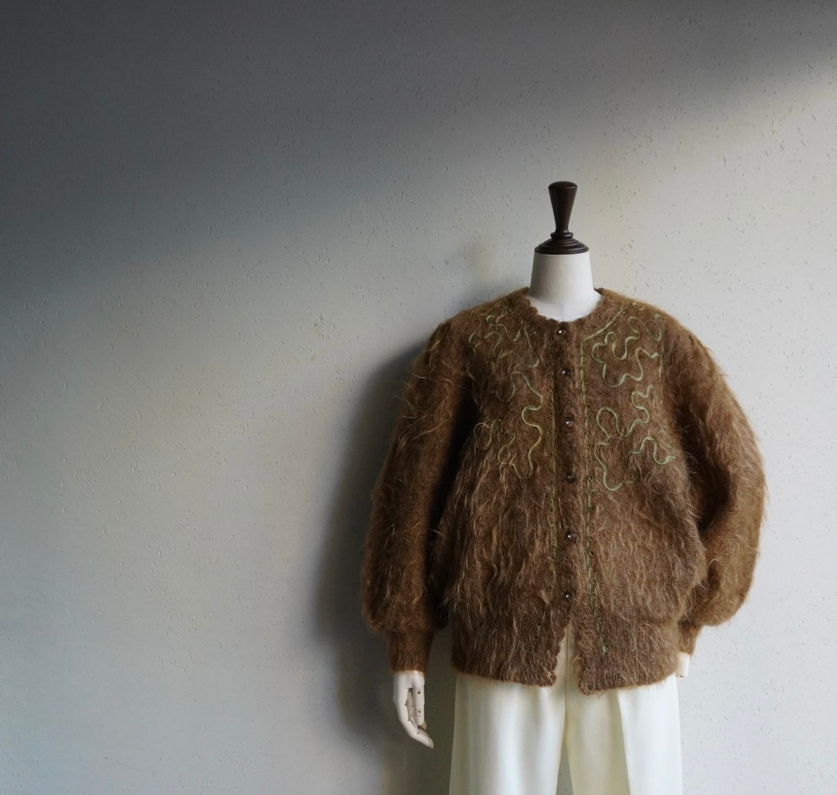 80s Design Knit Cardigan