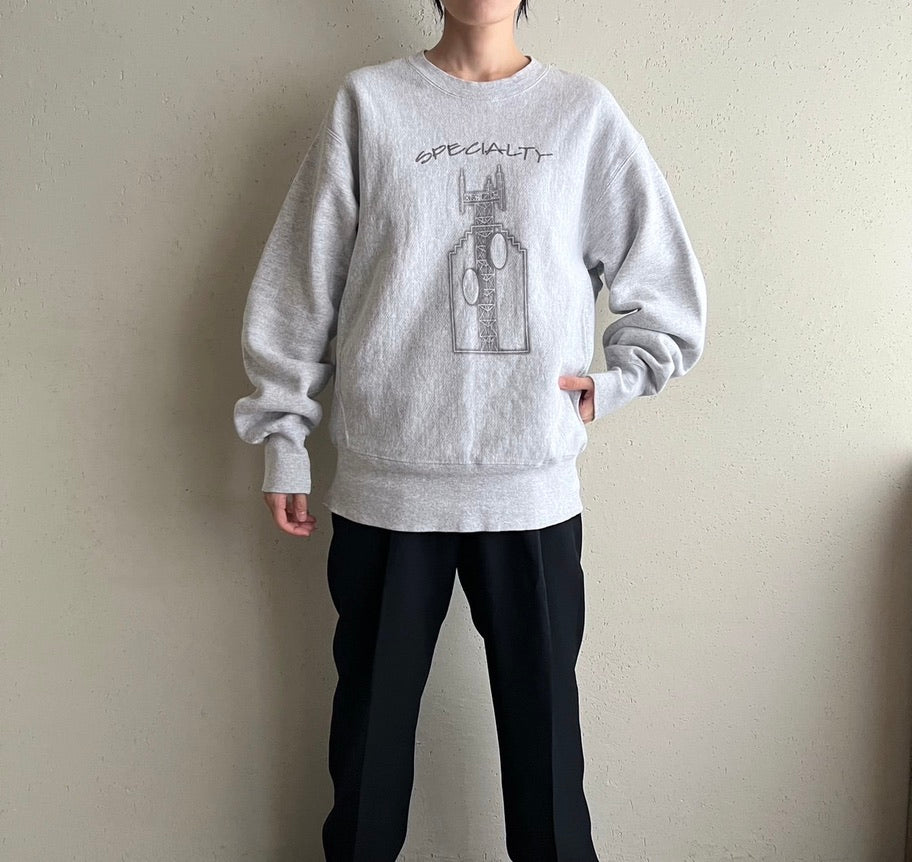 90s Printed Sweater Made in USA