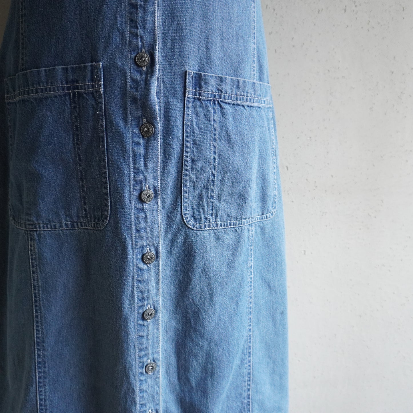90s Denim Maxi Dress