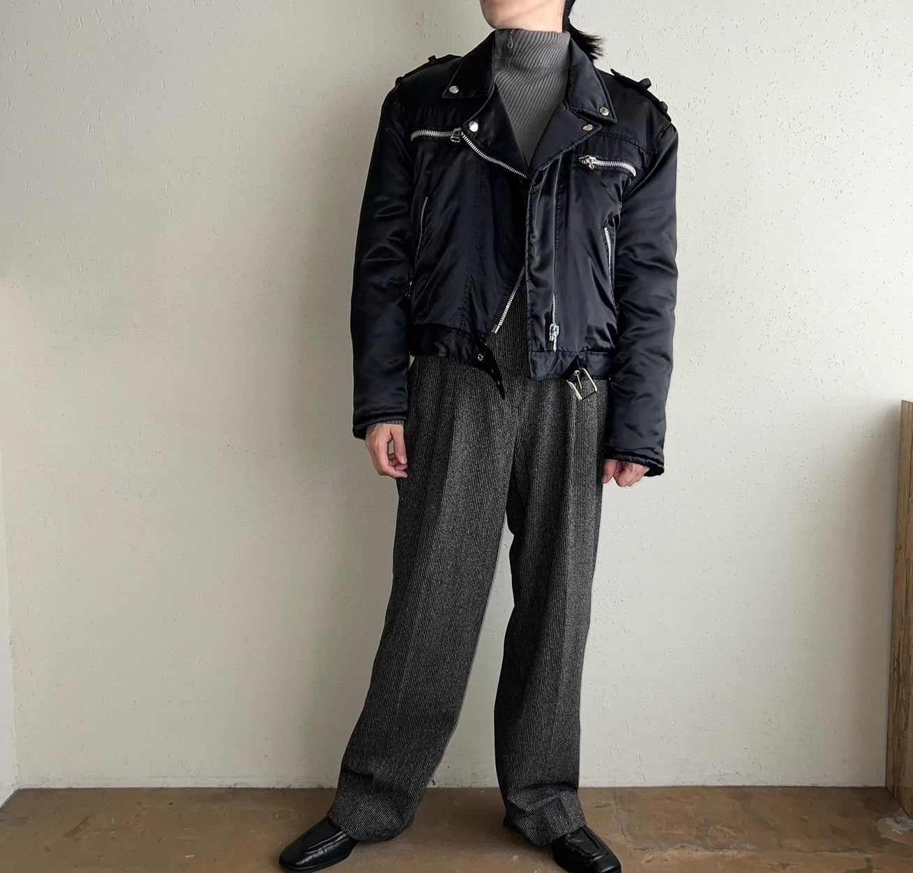 90s Nylon Riders Jacket Made in Italy