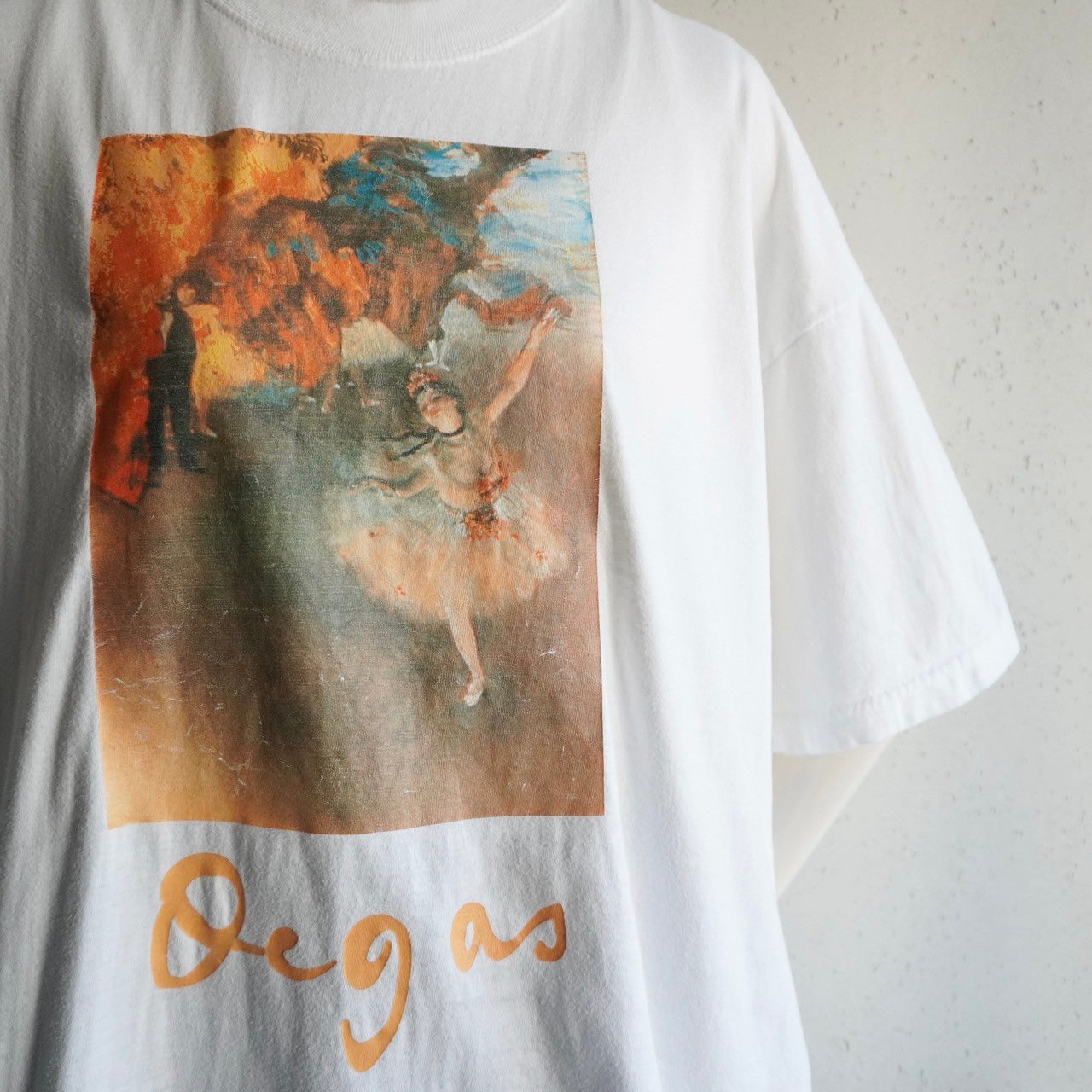 90s 00s "Edgar Degas " Printed T-shirt