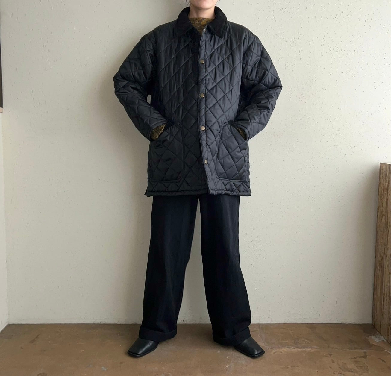 90s EURO Quilted Jacket