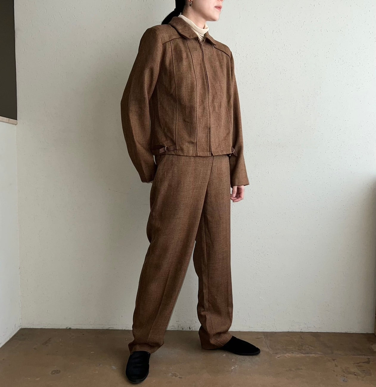 90s Zipped Two-Piece