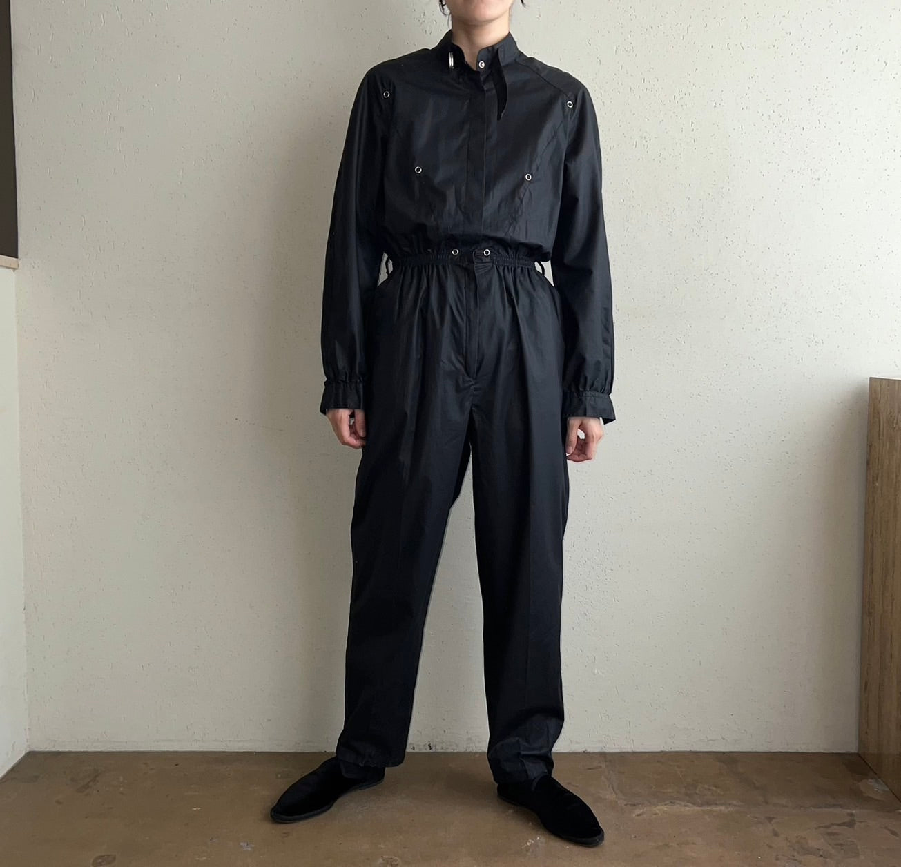 90s Black Jumpsuit Made in Australia