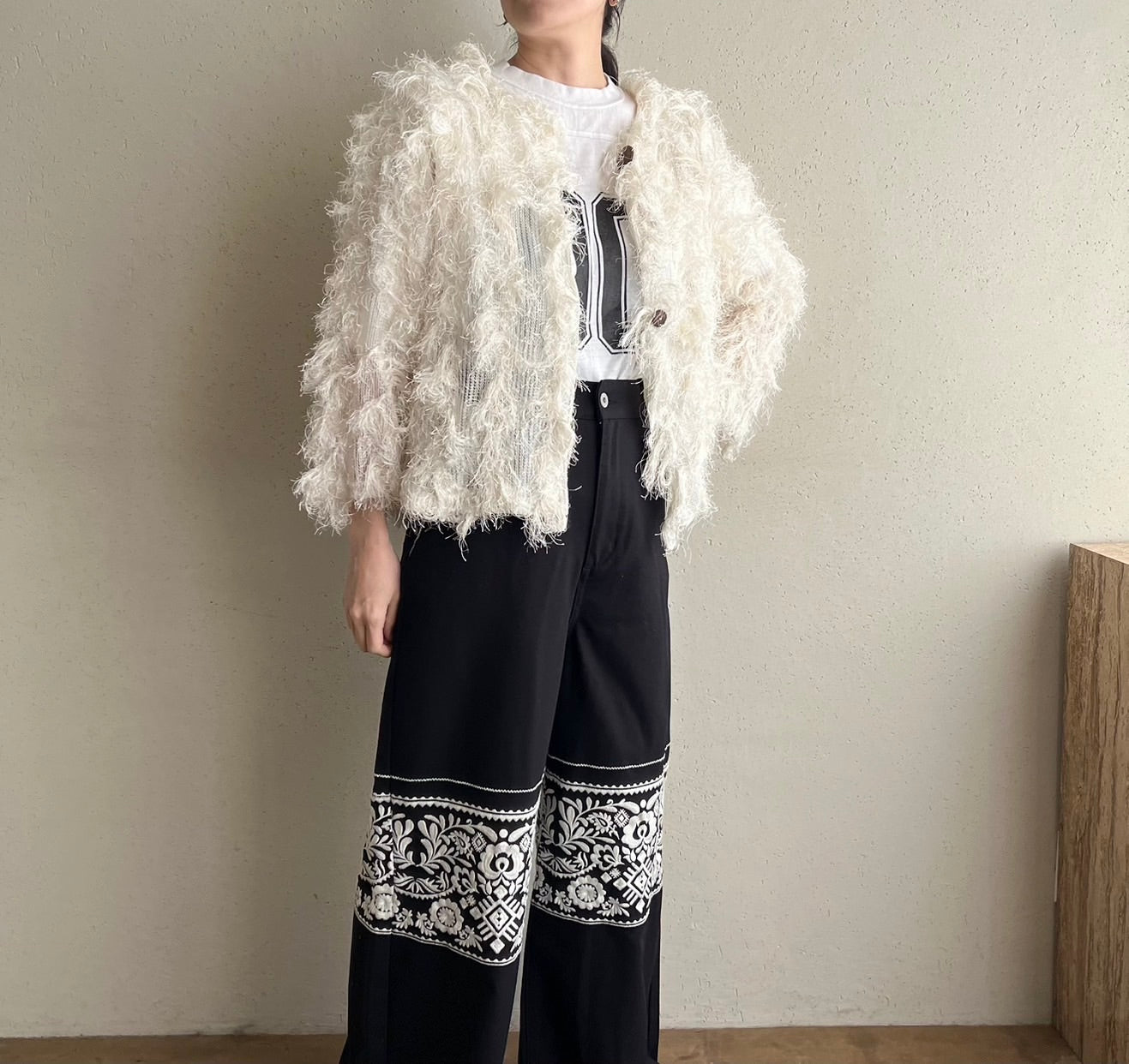 Shaggy Cardigan
