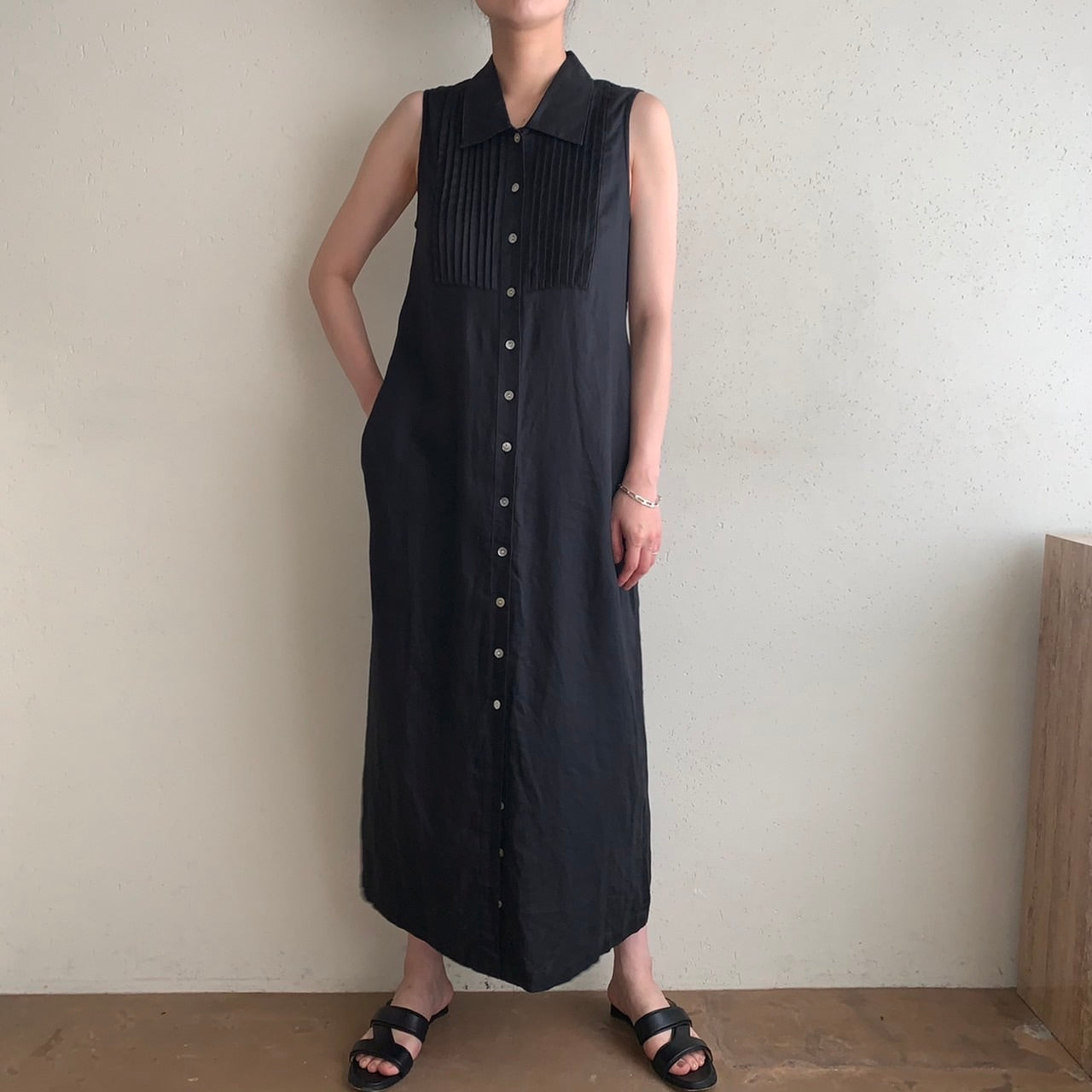 90s Linen Dress