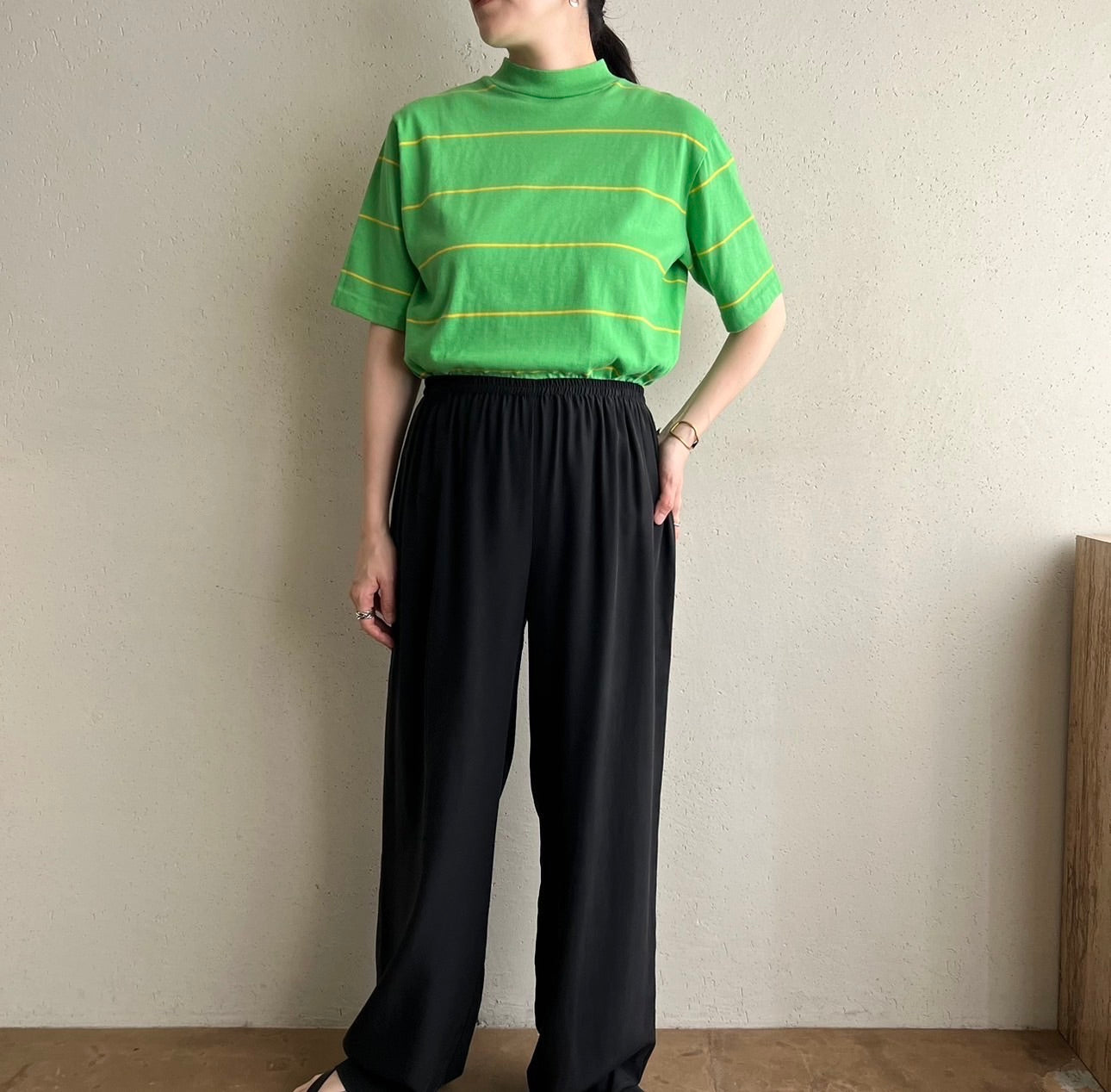 90s Striped T-shirt Made in USA