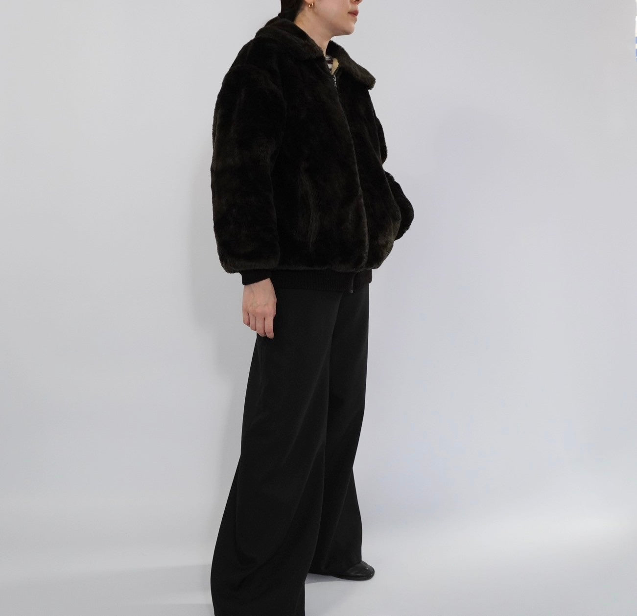 70s Fur Reversible Jacket