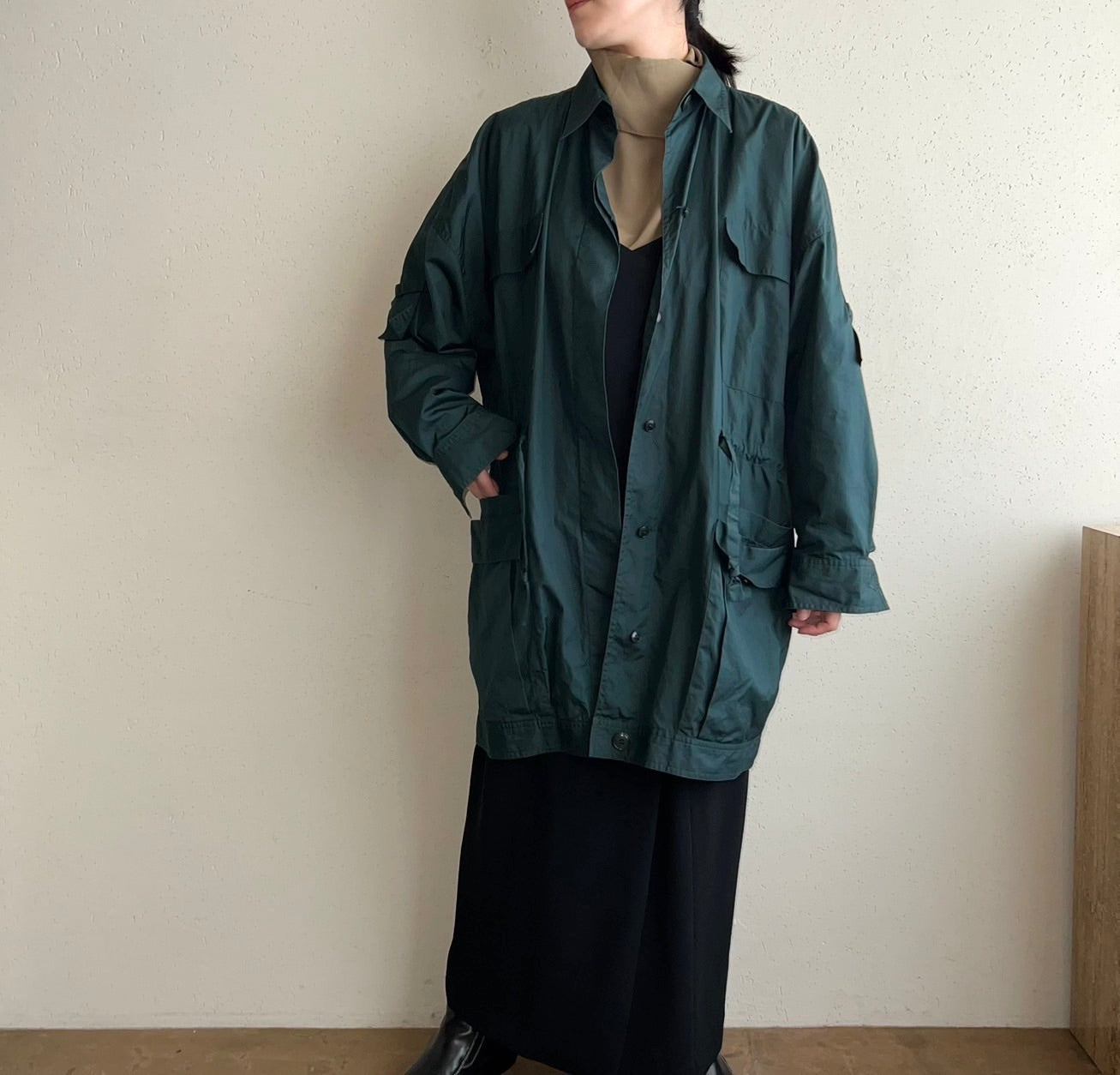 90s "ELLEN TRACY" Light Jacket