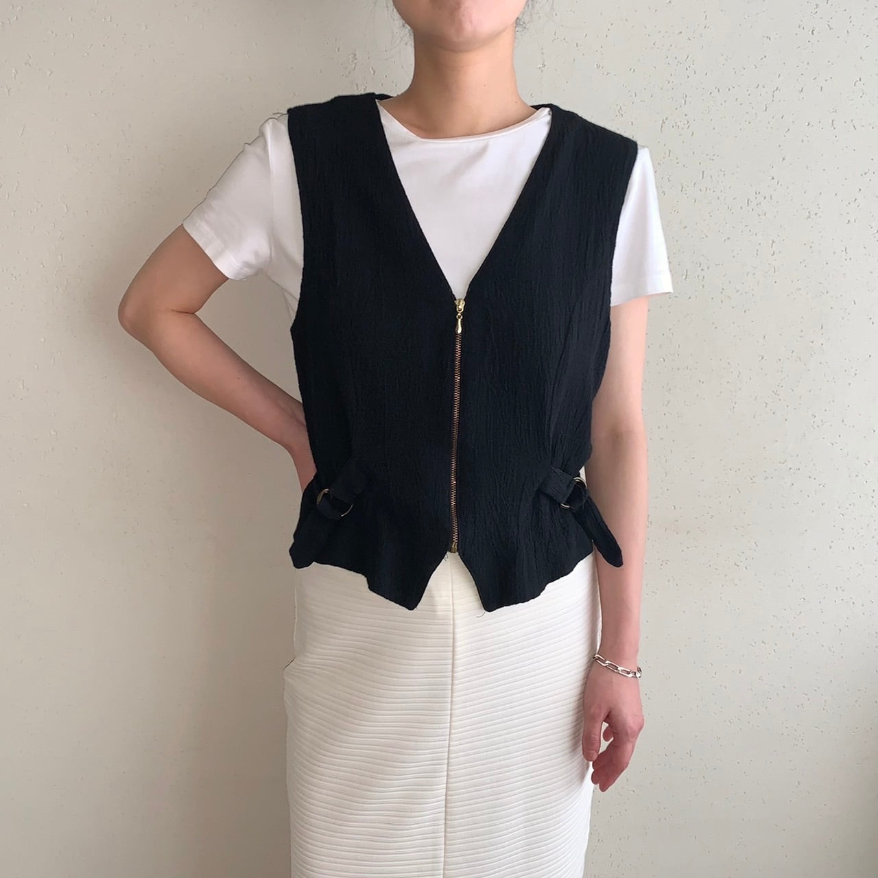 90s Zip Vest Made in USA
