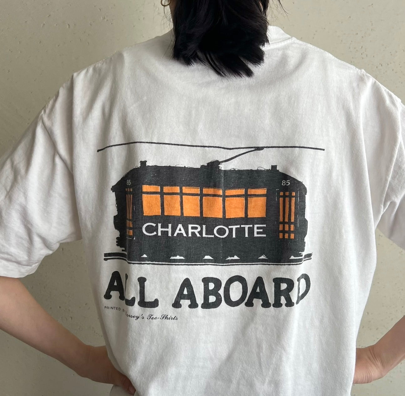 80s Printed T-shirt Made in USA