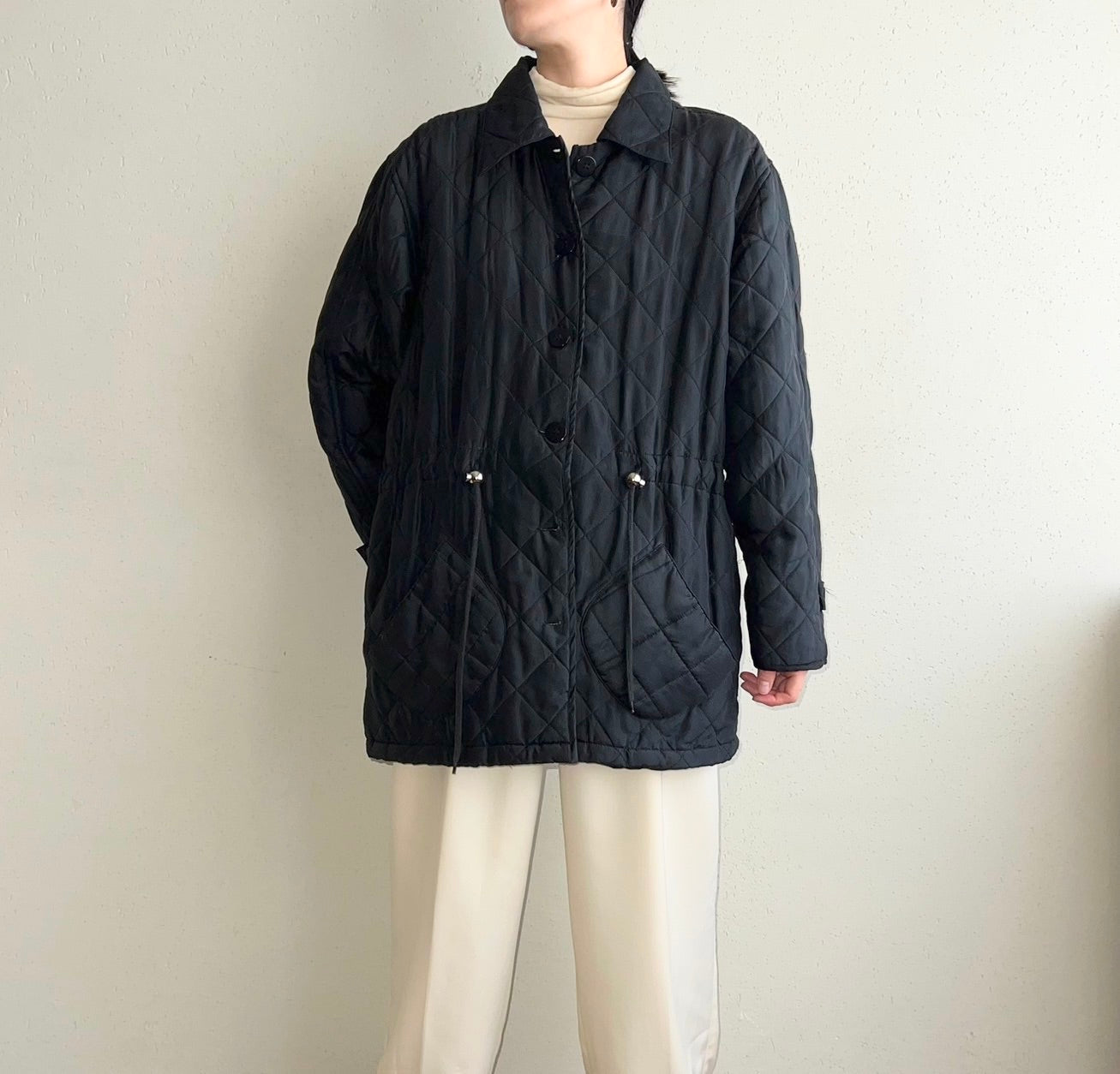 90s Silk Quilted Jacket