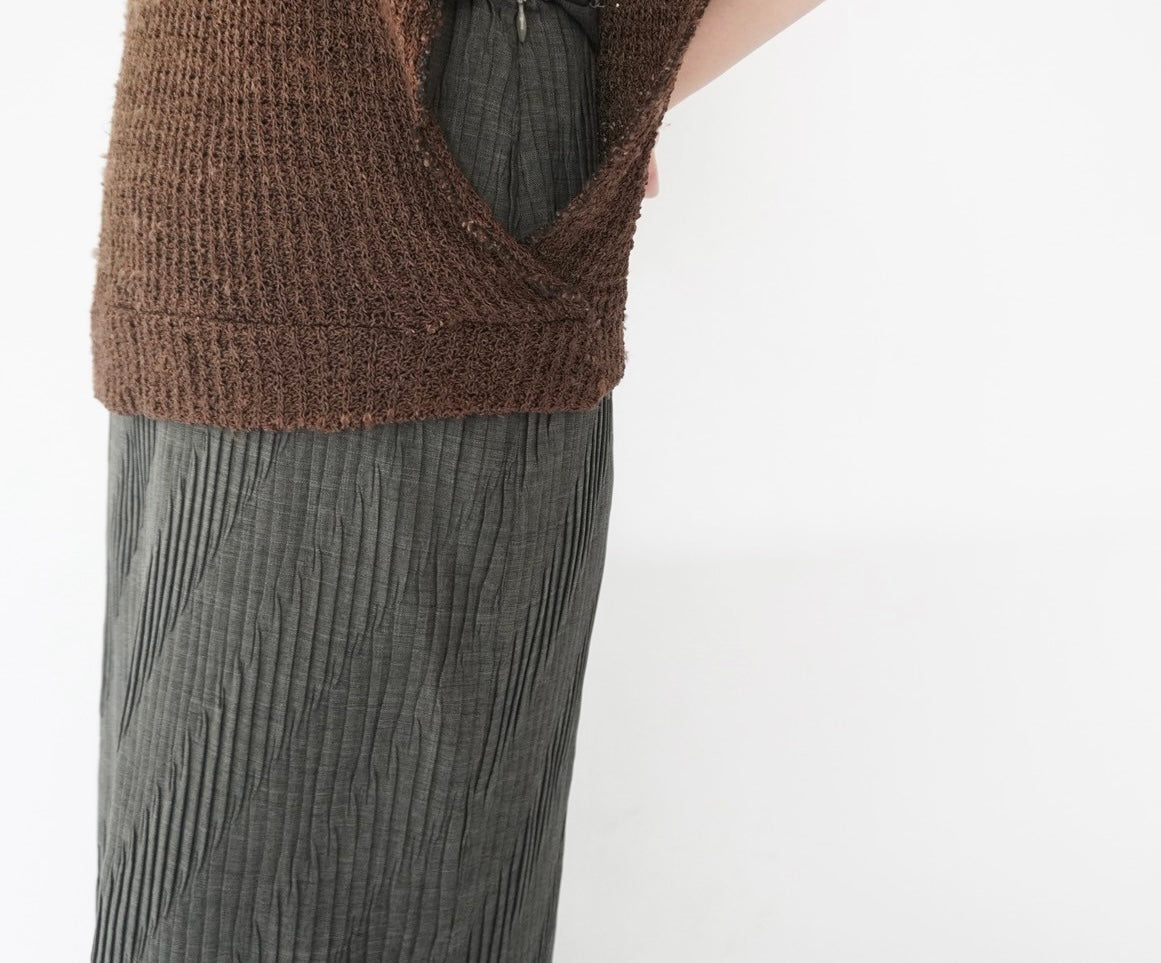 80s Woven Vest,Top