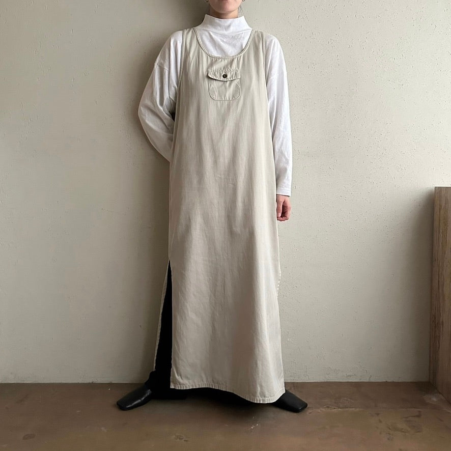 90s Ivory Sleeveless Dress