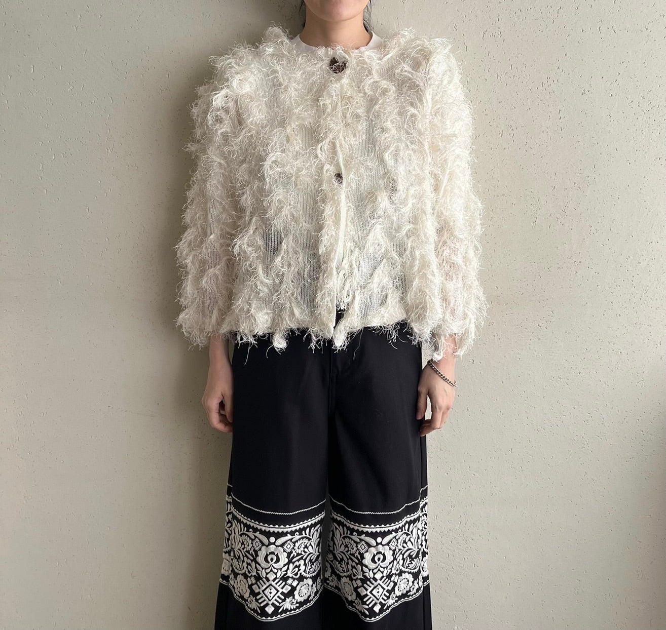 Shaggy Cardigan