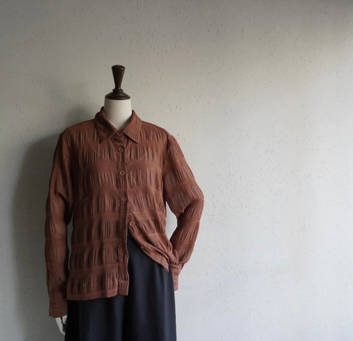 90s Sheer Design Shirt