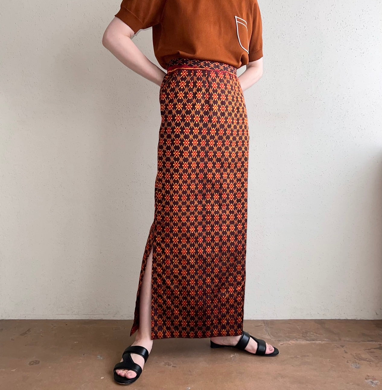 80s Pattern Skirt