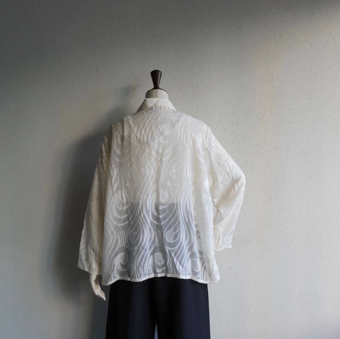 90s Design Sheer Shirt