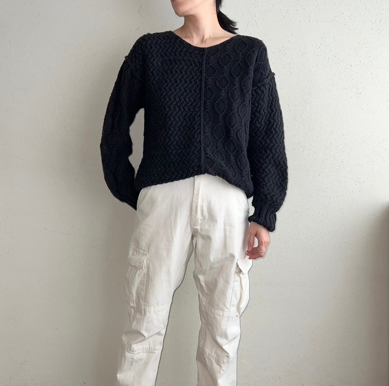 90s Hand Knit Top
