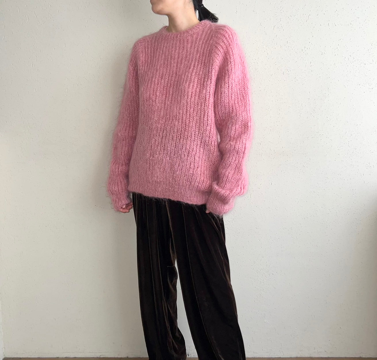 80s Pink Knit