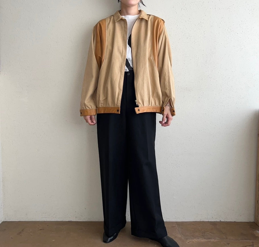 80s "Marina Ferrari" Leather Light Jacket Made in Italy