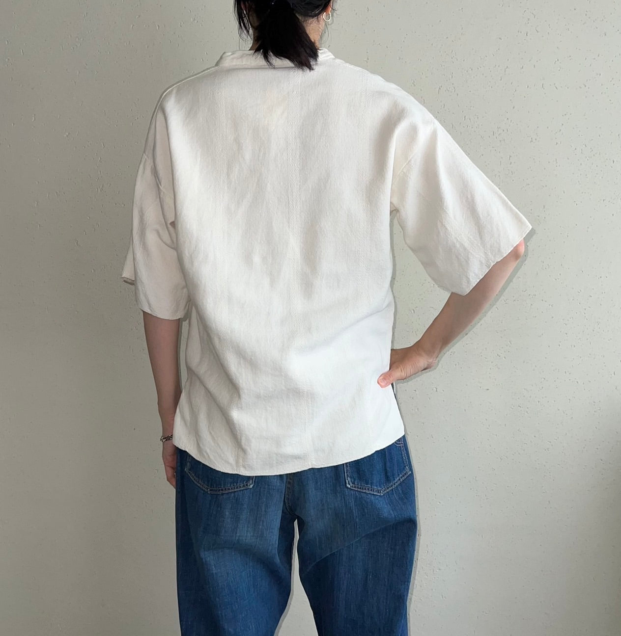 70s Woven Cotton Tunic