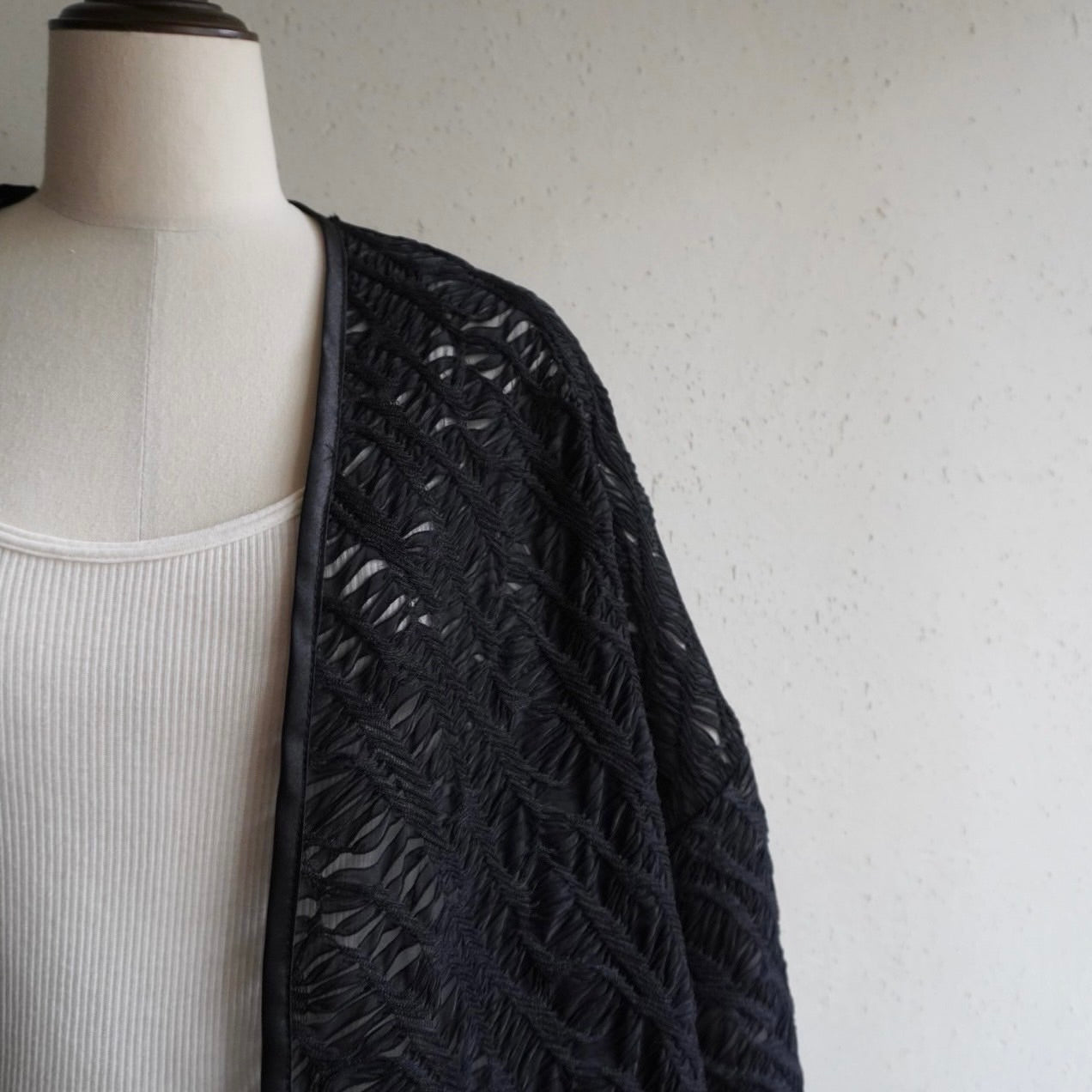 90s Black Robe Made in UK