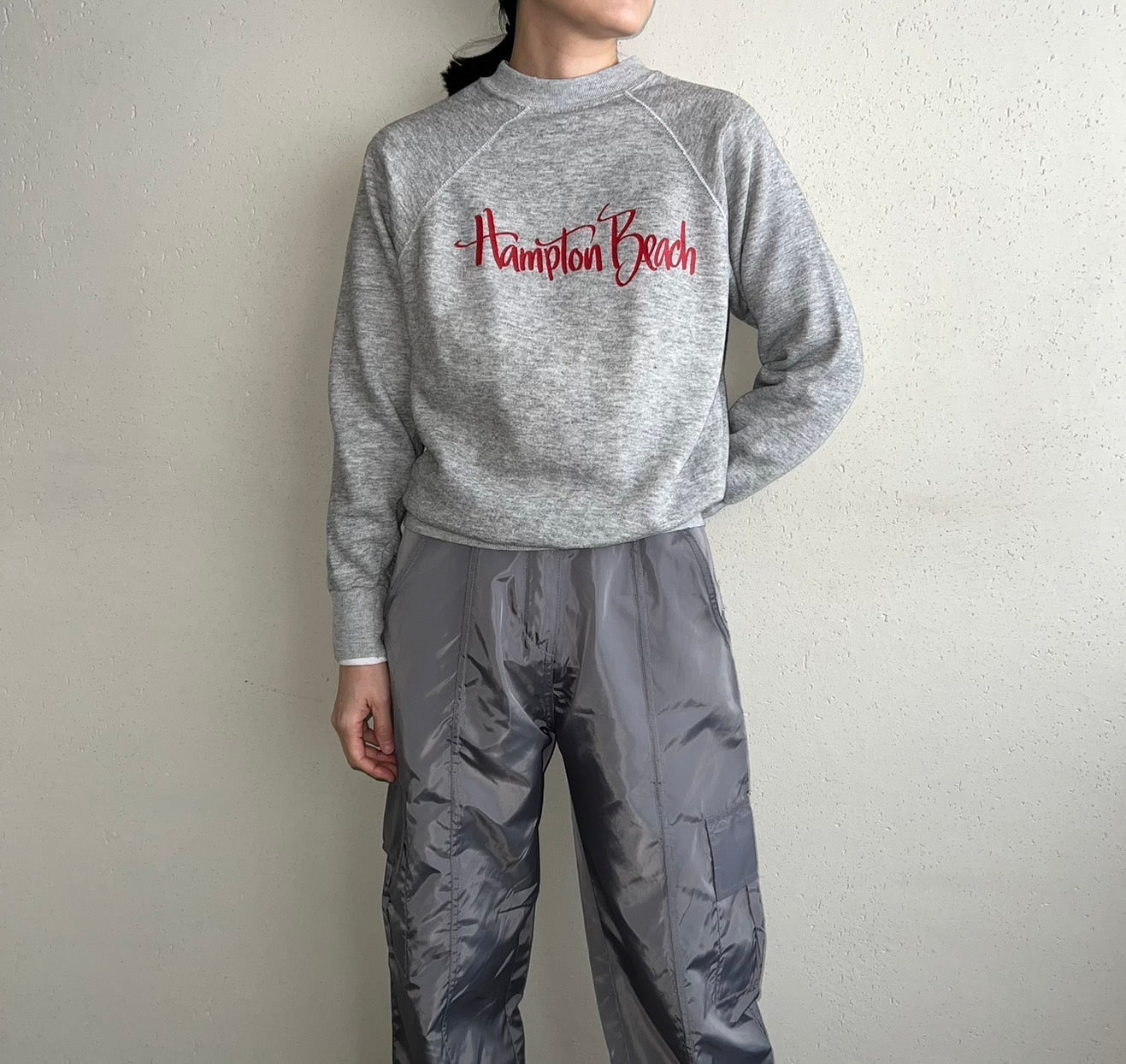 80s Printed Sweater Made in USA