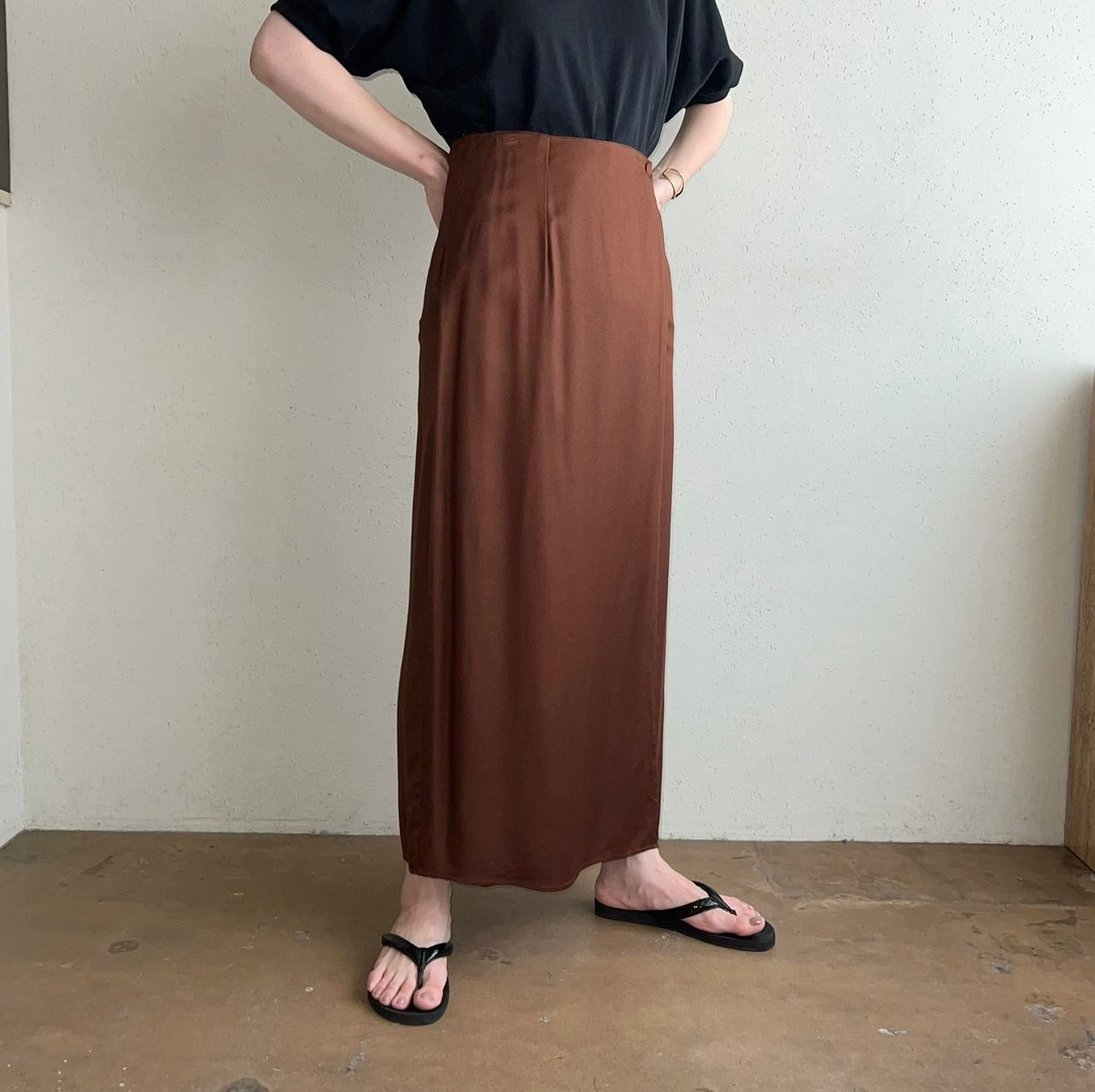 90s Rayon Skirt