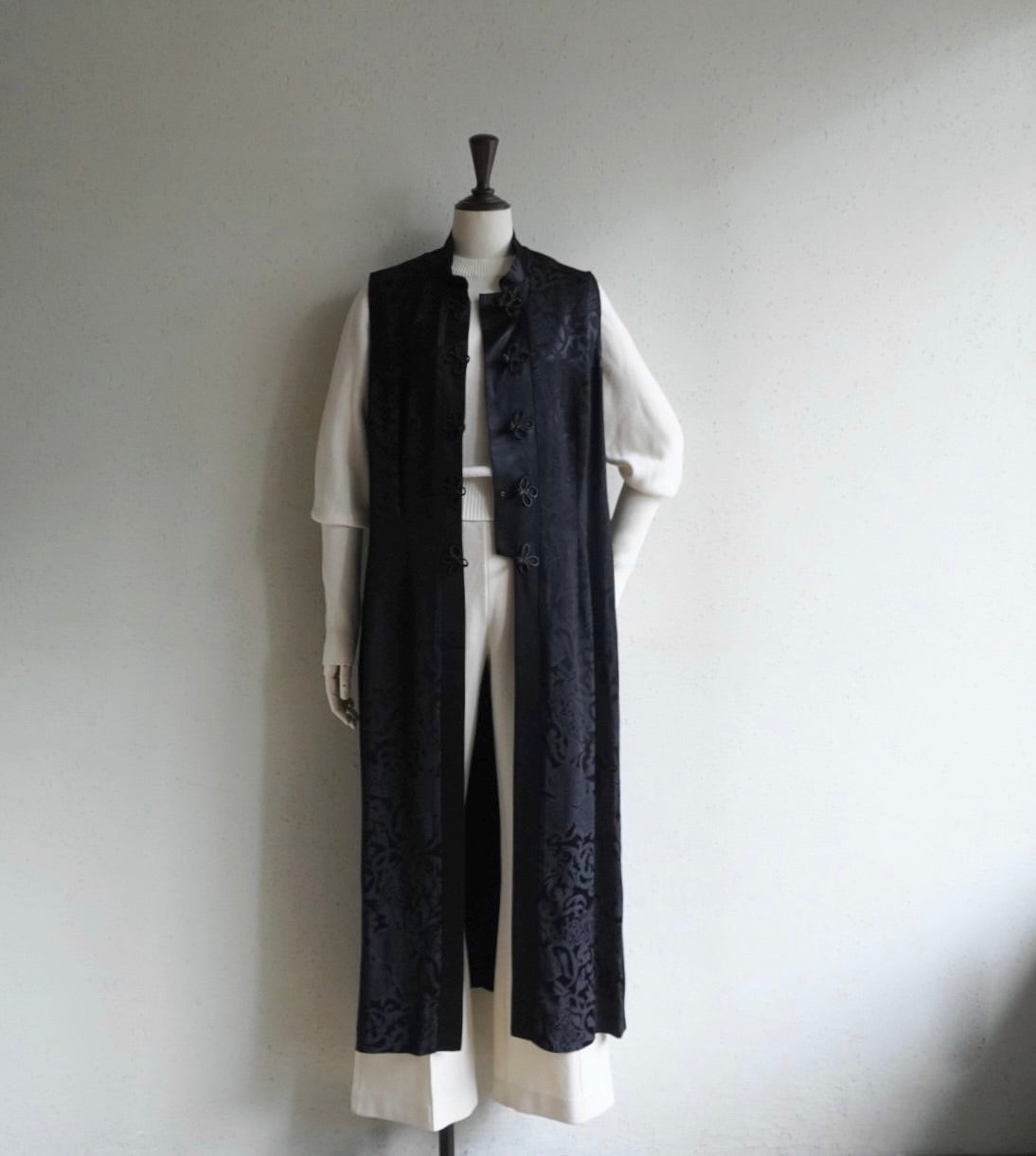 90s Asian Design Maxi Dress