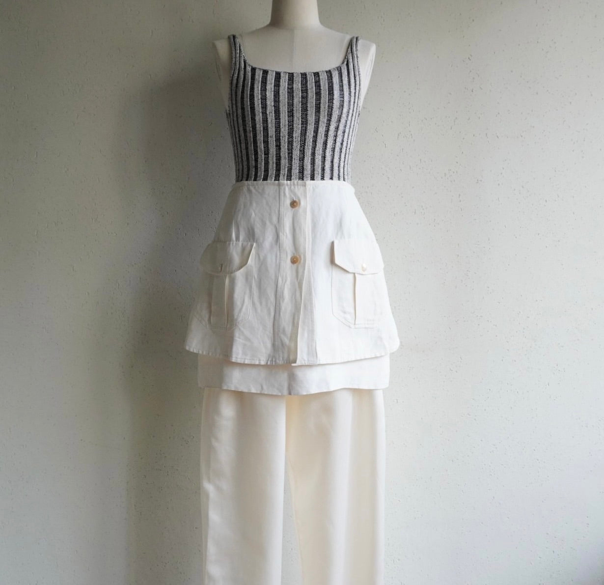 90s Euro Design Skirt,Apron