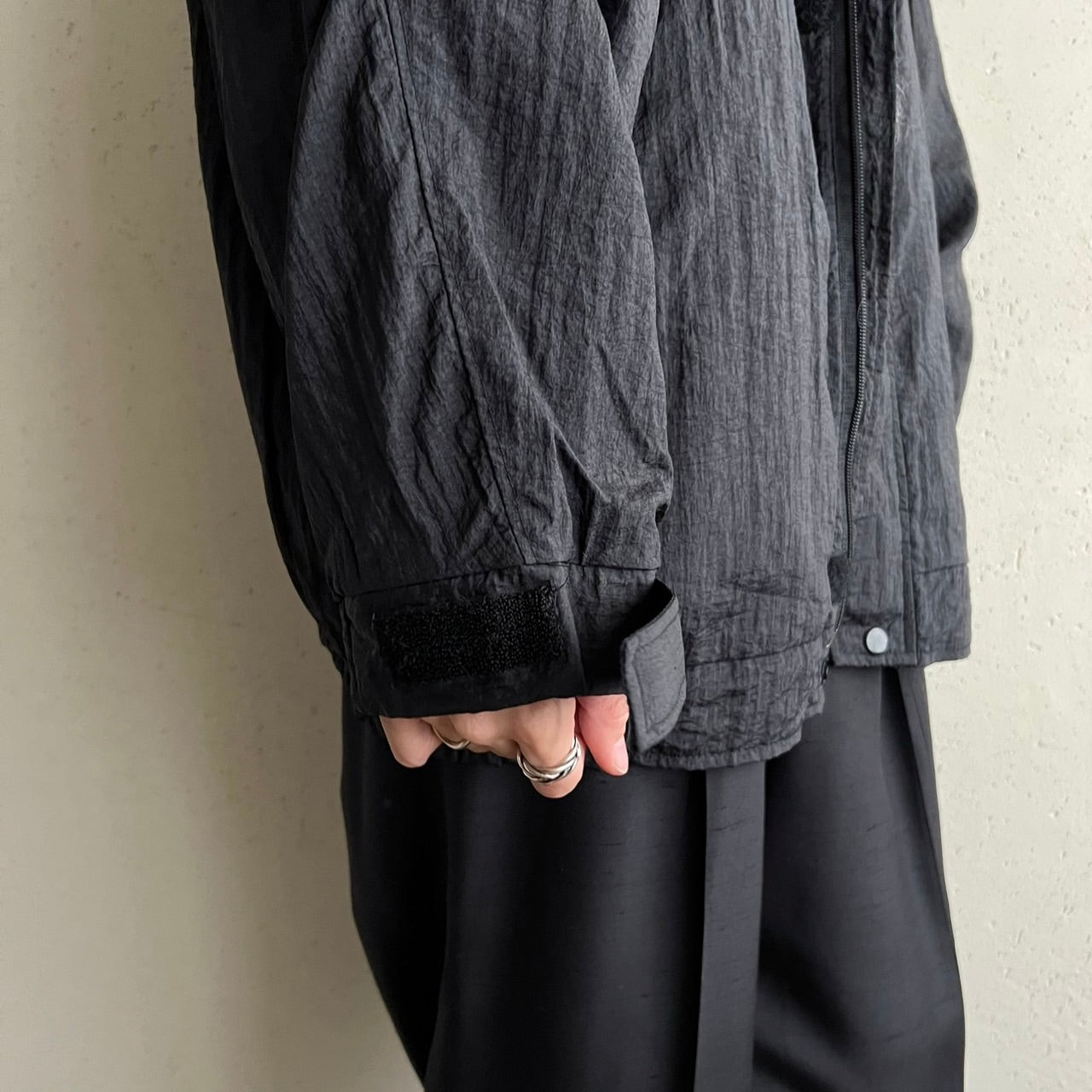 90s Hooded light jacket